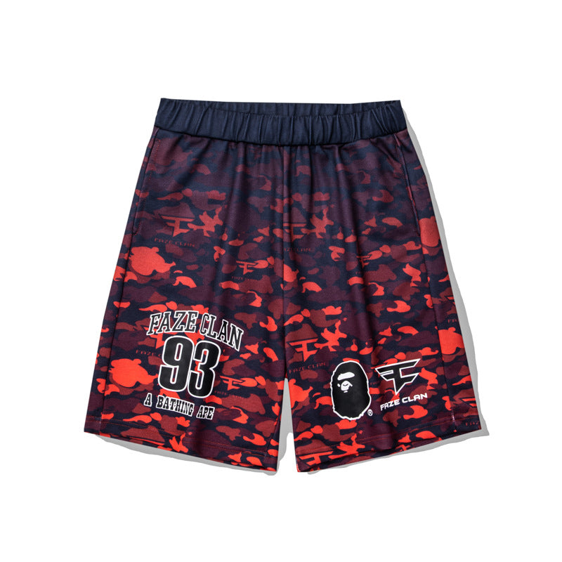 Bape x Faze Clan shorts